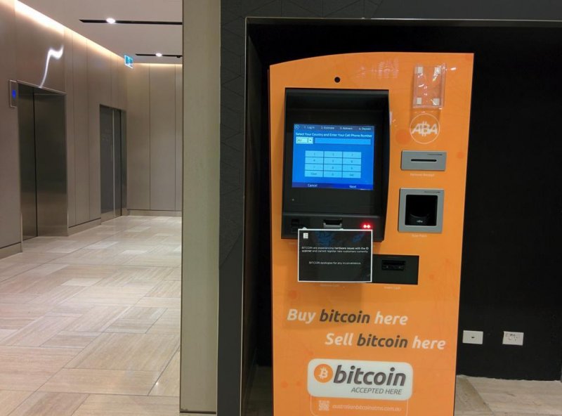 bitcoin australia atm