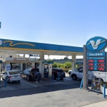 Bitcoin ATM at Central Valero in Richmond, CA, US