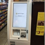 Bitcoin ATM at Woodland Petro Gas Station in Birmingham, US