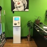 Bitcoin ATM at Vapor Life in West Palm Beach