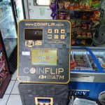 Bitcoin ATM at Western gas and propane refill in Riverside