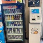 Bitcoin ATM at C & B Liquor in Sacramento