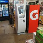 Bitcoin ATM at Black and White Liquor in Oakland