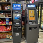 Bitcoin ATM at International Food King in Oakland