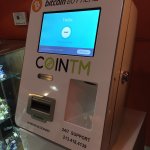 Bitcoin ATM at Mike's Smoke and Vapor Shop in Los Angeles