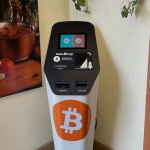 Bitcoin ATM at Subway Side Entrance in Old Town