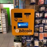 Bitcoin ATM at Costcutter in London, UK
