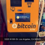 Bitcoin ATM at Chevron Gas Station in Los Angeles