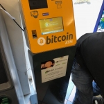 Bitcoin ATM at Inci Food Centre in London, UK