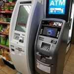 Bitcoin ATM at Arco Gas Station in Newport Beach