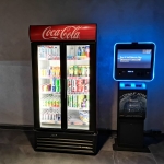 Bitcoin ATM at Doner Impirium in Amsterdam