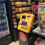 Bitcoin ATM at Presse Gateway in Quebec City