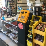 Bitcoin ATM at Rainbow Market in Richmond, Canada
