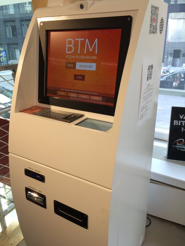 bitcoin atm in sweden