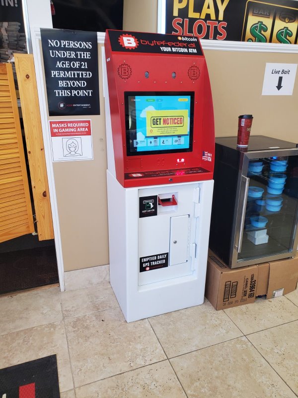 Bitcoin ATM in Sugar Grove BP Gas Station