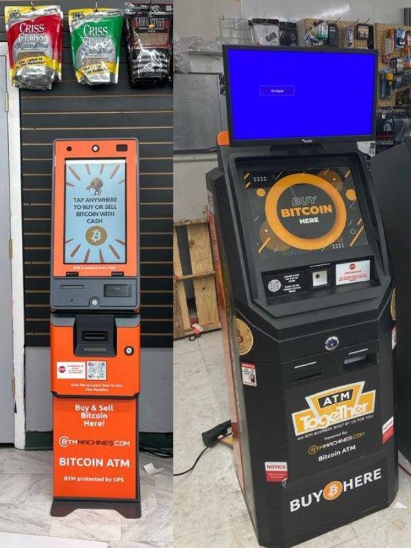 Bitcoin ATM for secure cryptocurrency transactions