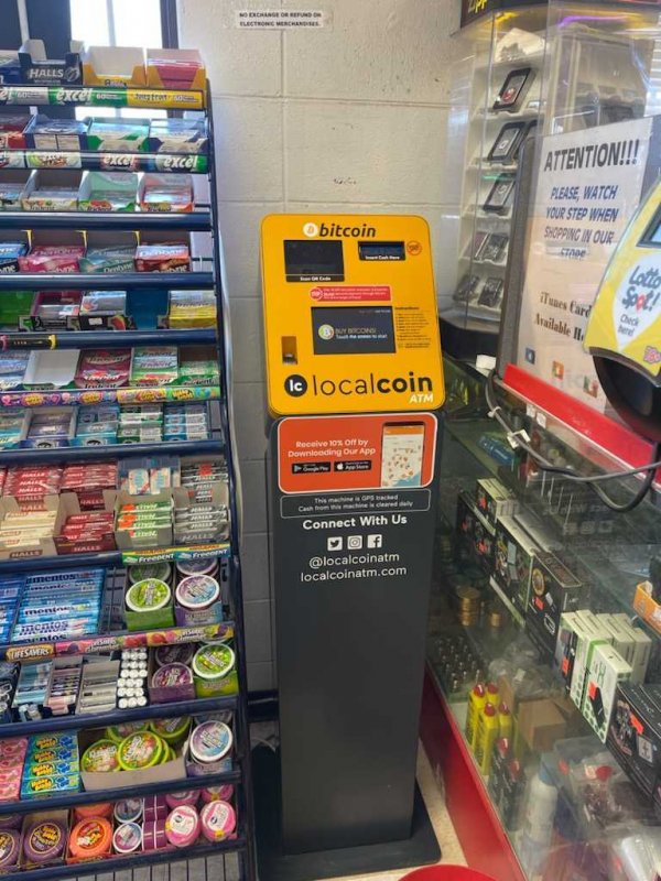 Bitcoin ATM in Edmonton Dollar Store & Food Mart