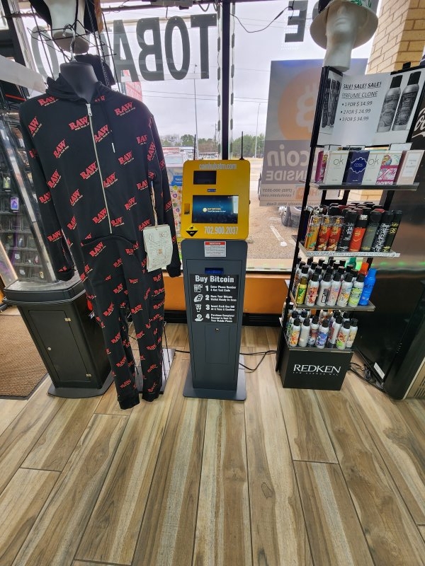 Bitcoin ATM in Longview Smoke Center W Loop