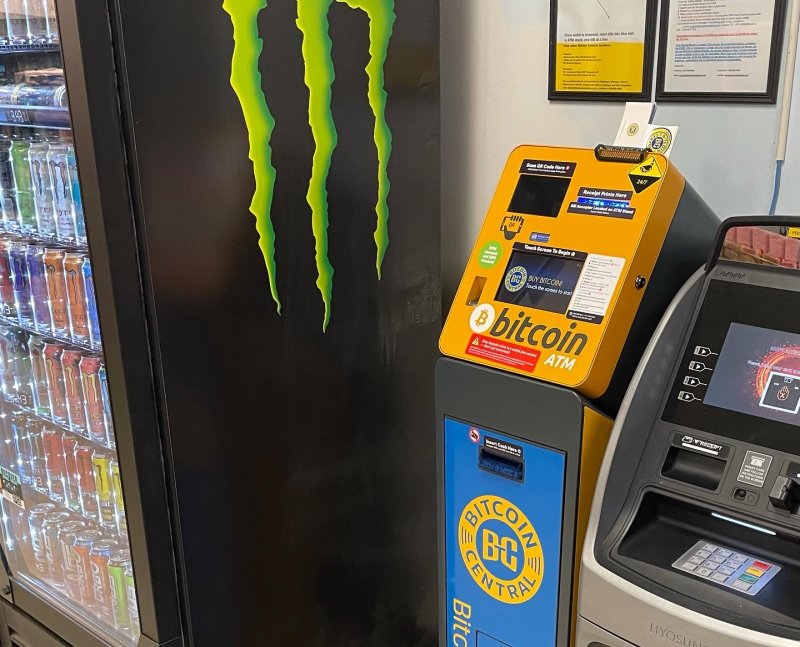 Bitcoin ATM in Vernon Happy Days Food Store