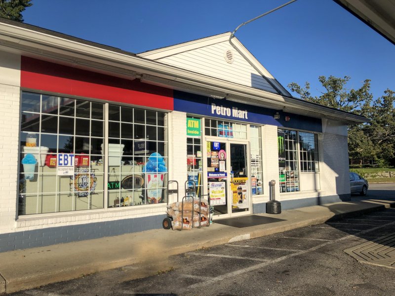 Bitcoin ATM in Tewksbury Petroil Gas Station & Dunkin' Donuts