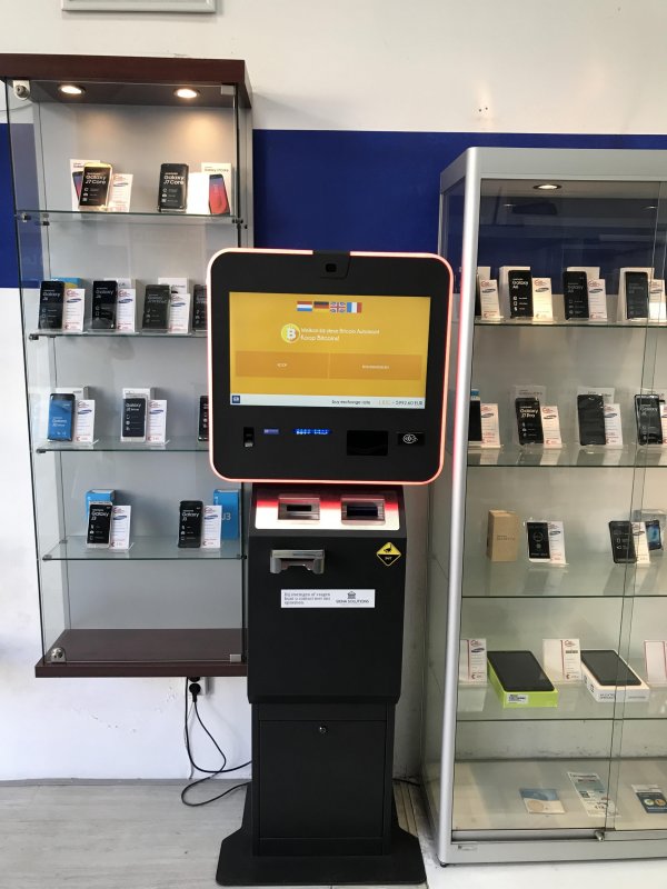 Bitcoin ATM in Rotterdam GM Telefinance
