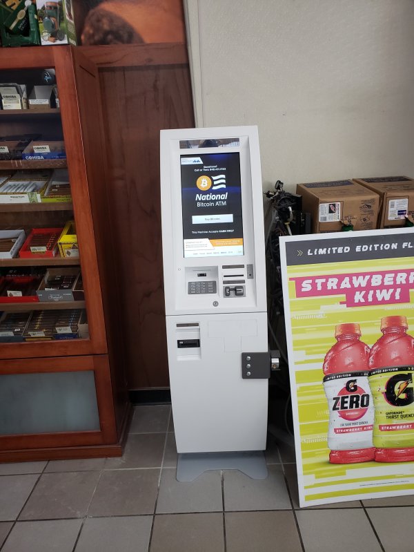 Bitcoin ATM in Woburn Mobil Gas Station