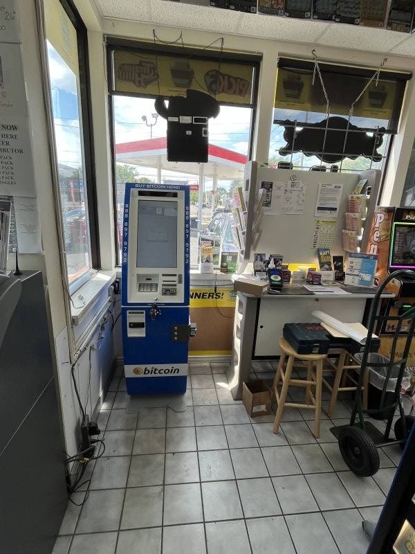 Bitcoin ATM in Williamsport Exxon Gas Station