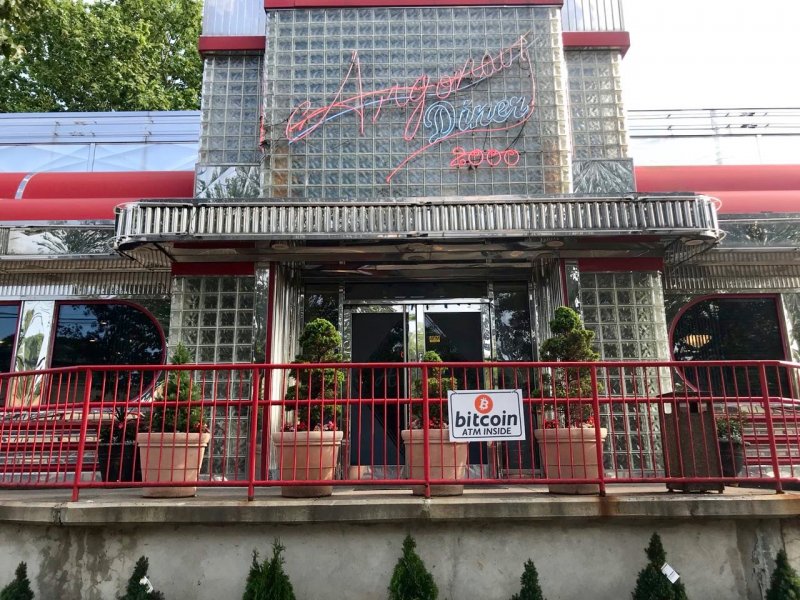Bitcoin ATM in Yonkers Argonaut Diner
