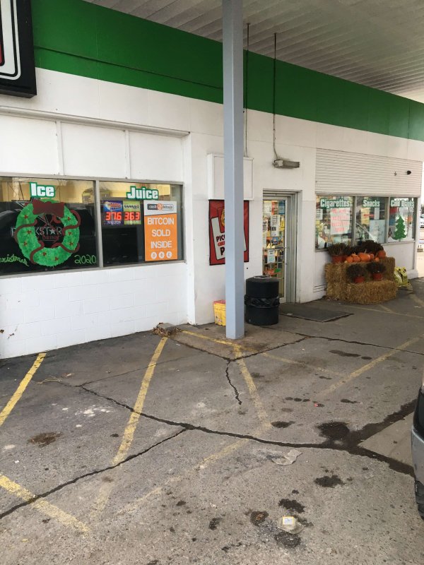 Bitcoin ATM in Maybee BP Gas Station