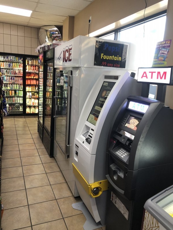 Bitcoin ATM in Detroit Valero Gas Station