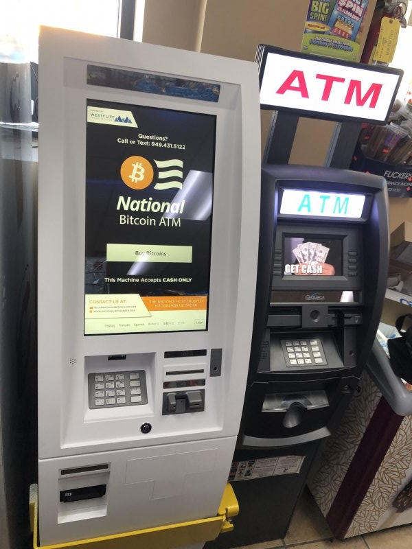 Bitcoin ATM in Detroit Valero Gas Station