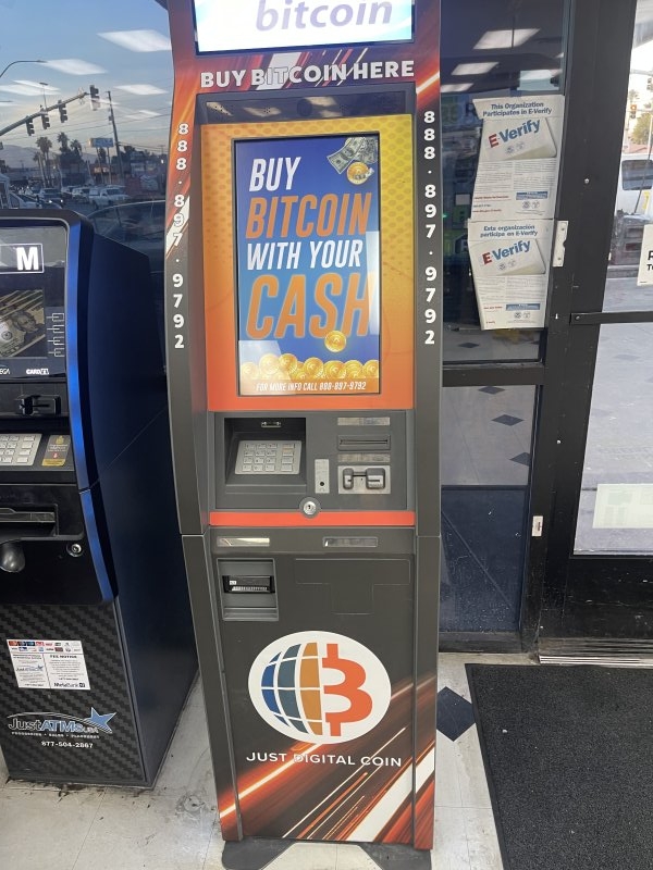 Bitcoin ATM in Las Vegas Rebel 6160