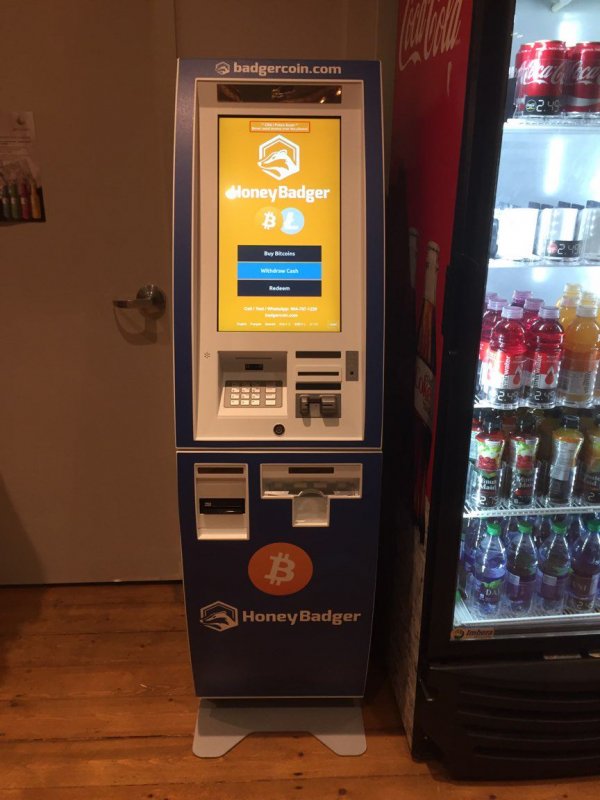 Bitcoin cash machine