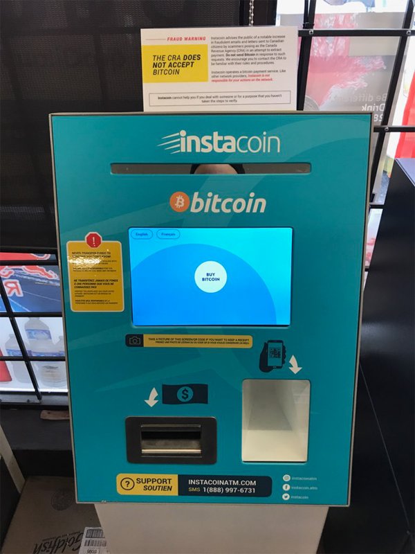 Bitcoin Atm In Toronto Convenience Canada - 