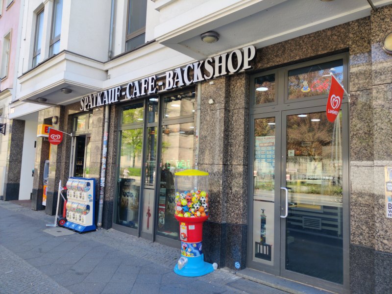 Bitcoin ATM in Berlin Spätkauf Cafe