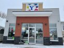 Lamassu bitcoin ATM at Y3 Convenience store in Grand Prairie, AB 10207 102 St