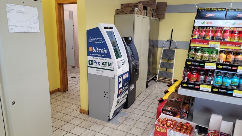 Bitcoin ATM in Triadelphia Exxon Gas Station
