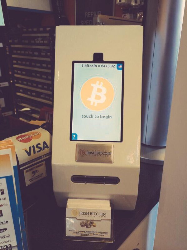 Bitcoin ATM in Dublin - GSM solutions