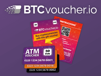 BTCvoucher.io cryptocurrency/cash exchange service provider