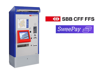 Sweepay and Swiss Railways bitcoin/cash service provider